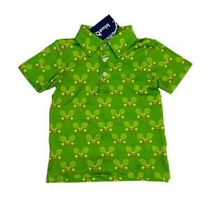 NWT Blue Quail 12M Retro Tennis Polo